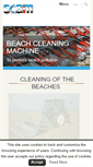 Mobile Screenshot of beach-cleaning-machine.com